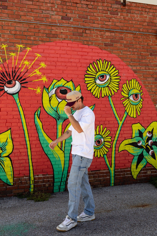 Maroon/Khaki 5 Panel
