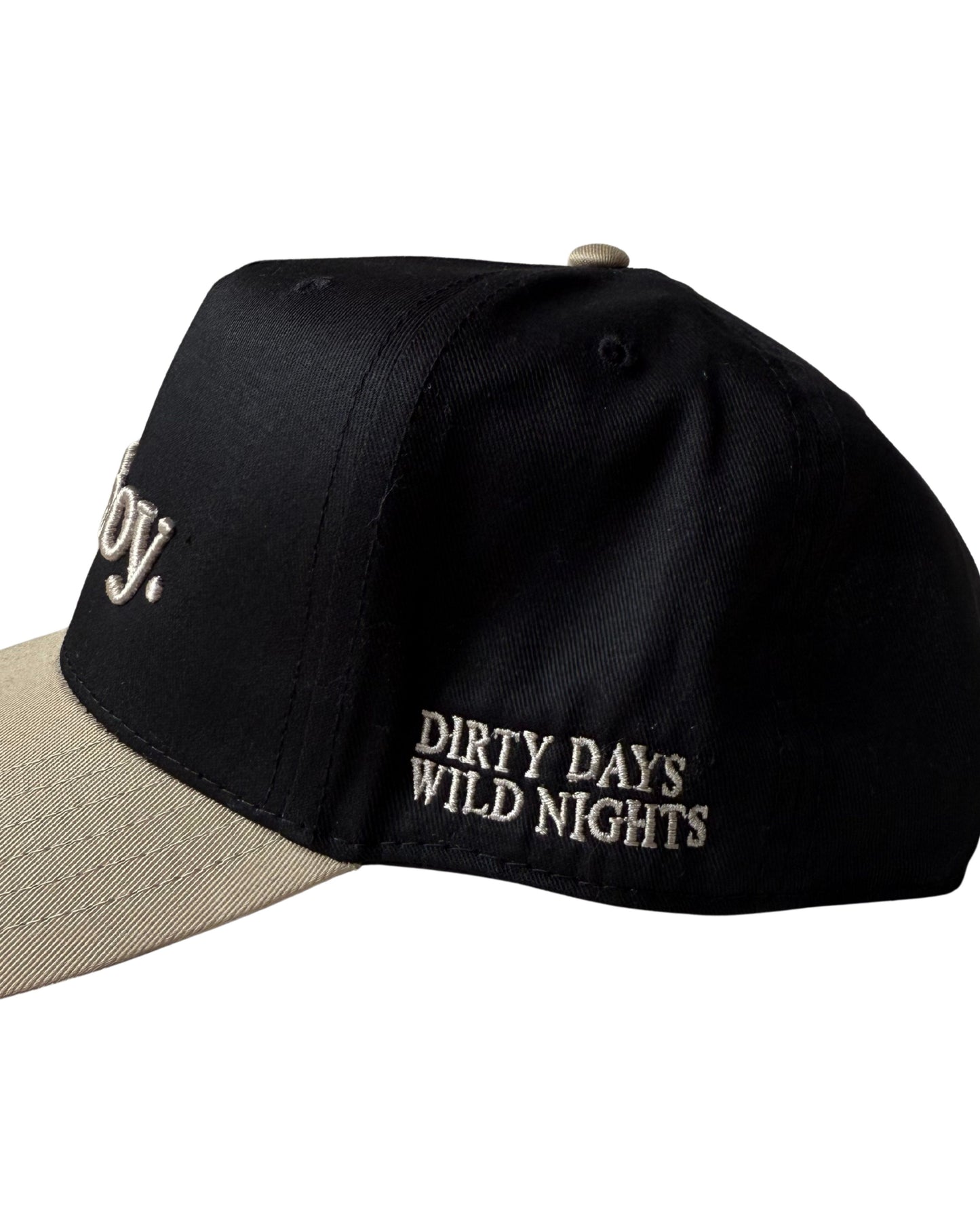 Black/Khaki 5 Panel
