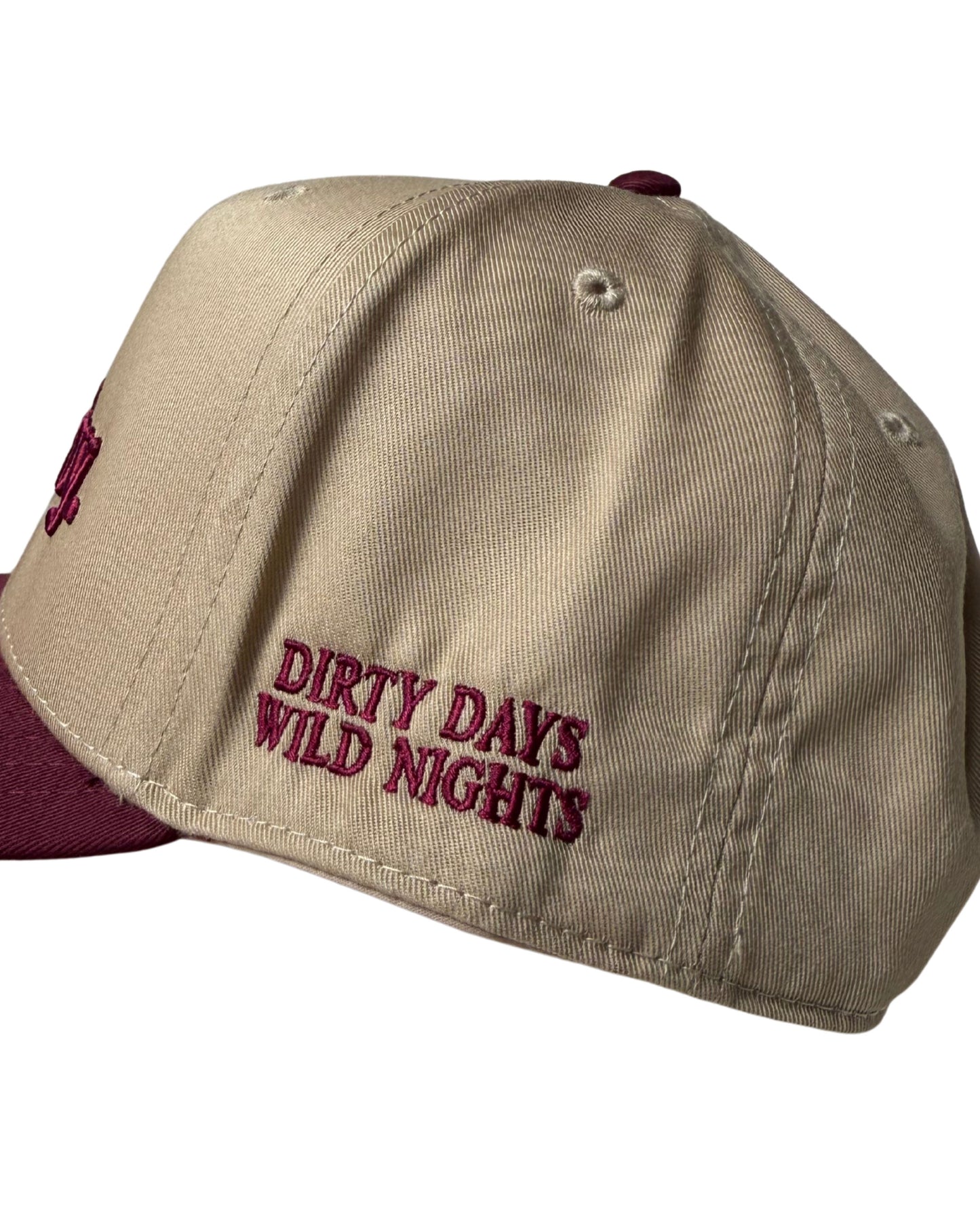 Maroon/Khaki 5 Panel