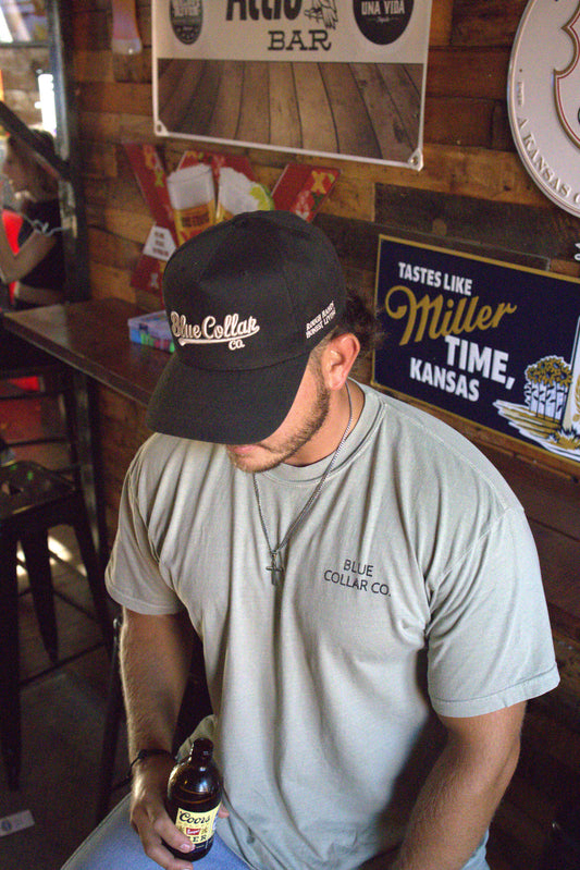 Barstool Cowboys Tee — Sandstone