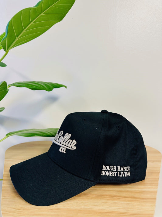 All Black 5 Panel