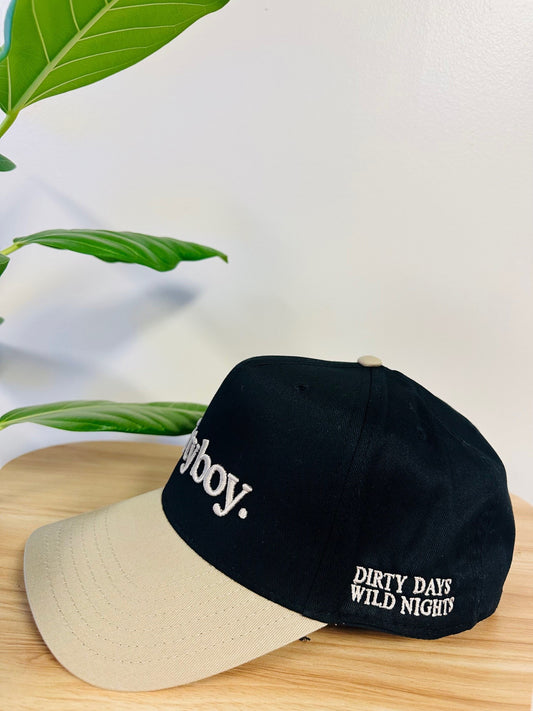 Black/Khaki 5 Panel