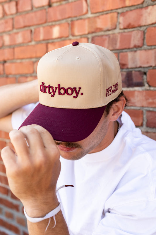 Maroon/Khaki 5 Panel