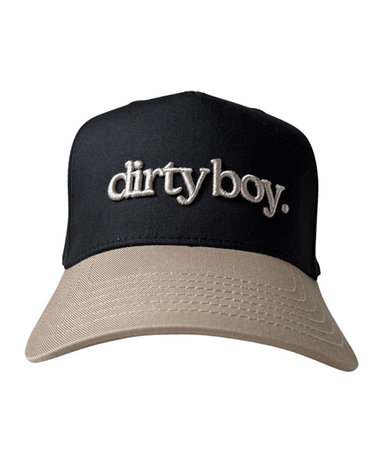 Black/Khaki 5 Panel