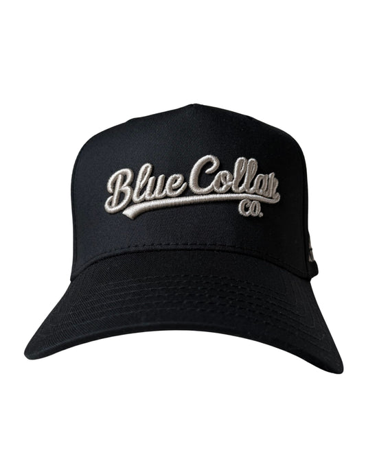 All Black 5 Panel